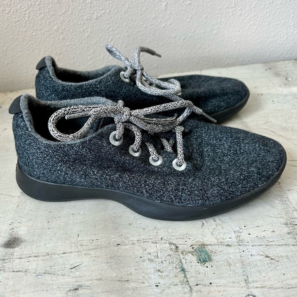 Allbirds wool athletic Runners lightweight warm comfortable minimalist gray 8‌ - Picture 6 of 10